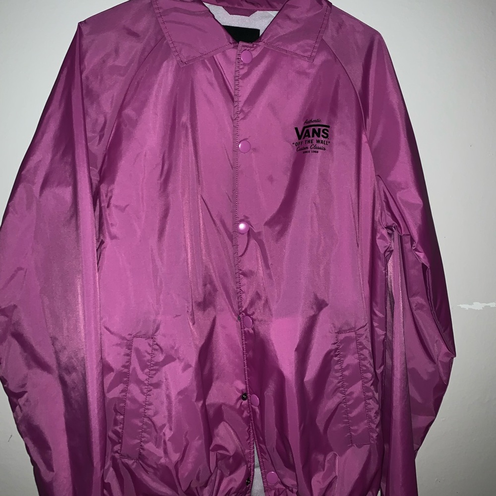 Vans pink jacket